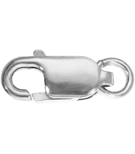 Amazon.co.jp: シルバー925 ロブスタークラスプ 8mm 10mm 12mm
