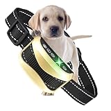 無駄吠え防止 首輪 犬むだぼえ防止 グッズ 無駄吠え防止器具 全自動式 犬しつけ IPX7防水 充電式 訓練用 7段階センサー LCDディスプレー 小型犬/中型犬/大型犬用 日本語説明書付き