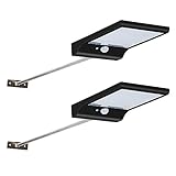 450Lumens Max Solar Light, Upgraded 36LED Ultra-slim Wireless Solar Motion Sensor Lights Street Ligh