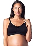 HOTmilk My NecessityシームレスSoftcup授乳ブラ、xxldd-f、ブラック