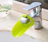 Reedoo 子供用品 蛇口 エクステンダー 手洗い補助パーツ 手洗いサポート 子ども用 可愛い 便利グッズ 踏み台 手洗いグッズ 洗面所パーツ 1個 グリーン