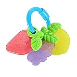 ベビーEarly Childhoodおもちゃ赤ちゃんHand Bell安全教育ギフト(フルーツ)