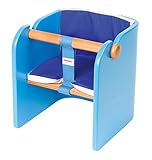 HOPPL(ホップル) コロコロチェア&デスク コロコロベビーチェア専用クッション ブルー