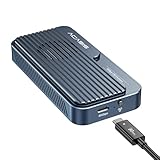 ACASIS 80Gbps M.2 SSD 外付けケース,冷却ファン内蔵 Thunderbolt5 / USB4 v 2.0 完全な互換性、back Thunderbolt4/3/USB4/3.2/3.1/3.0互換性, TBU501Pro ssd ケース,nvme ssd ケース 2230 2242 2260 2280 M-Key(B+M Key) 対応