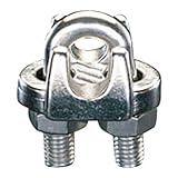 ESCO (エスコ) 8mm ワイヤークリップ(ステンレス製) EA638FZ-8