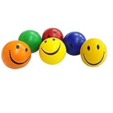 Guzon Mini Smile Face Relaxableボールパックof 6