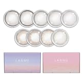カラコン LARME 2week Silicone ラルム 2ウィークシリコーン(1箱6枚) 度数：-2.50 カラー：ミルキーウェイミニ