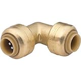 Cash AcmeU244LFASharkbite Brass Elbow (Push x Push)-1/4"X1/4" ELBOW (並行輸入品)