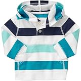 ジンボリー GYMBOREE/ ストライプフード トップス長袖Tシャツ 4歳【並行輸入】