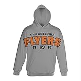 NHL Philadelphia Flyersゴールドメッキフリース M グレイ