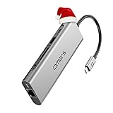 「2020最新版」USB C ハブ HUB Omars 人気 USB TypeC HDMI PD60W LAN アダプタードッキングステーシ