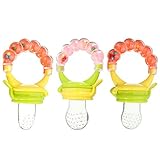 amzmonnsuta ベビーおしゃぶり　赤ちゃん　 咬み袋　果汁・野菜・果物　食べる　摂食ツール　安全　ベビー用品　可愛い　離乳食