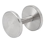 uxcell ミラースクリューネイルセット 家具アクセサリー フィッティング部 ステンレススチール