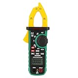MASTECH MS2109A オートレンジ デジタル AC/DCクランプメーター 周波数 電機静電容量 温度 & NCVテスター [並行輸入品]
