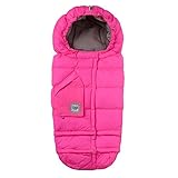7 A.M. ENFANT Blanket 212 Evolution Extendable Baby Bunting Bag Adaptable for Strollers, Neon Pink b