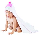 Baby Aspen Baby Cakes Hooded Spa Towel, White by Baby Aspen