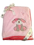 Maison Chic Rosie The Dog Plush Baby Blanket