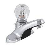 Ldr 013 2120 CPアクリル洗面シングルハンドルとクロム蛇口with Pop Up