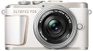 OLYMPUS ミラーレス一眼カメラ PEN E-PL10 14-42mm EZレンズキット ホワイト