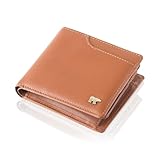 [ゴールデンベア] 札入れ ジャパンレザー ベラ付き折り財布 メンズ ブラウン