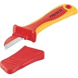 TRUSCO 絶縁電工ナイフ(プラスチックコーティングタイプ) 200mm TZEN-200C