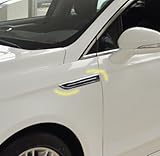 Yutner - 2個セット/ABS Chromeはシュコダ・オクタビアA7ファビア素晴らしいマツダCX5 CX5 NISSAN X-Trailのためにバッジの装飾スポーツトリム