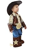 Princess Paradise Baby Boys Cowboy, Brown, X-Small [並行輸入品]