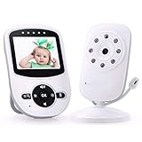 HBLIFE ベビーモニター ベビーカメラ セット ワイヤレス 無線 赤ちゃん ペット 老人用 コンパクト 遠隔監視カメラ 双方向音声LED/子守唄ナイトビジョン 防災 防犯り ボイスセンサー搭載 介