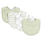 Trend Lab Sea Foam Bib Set, Sage by Trend Lab