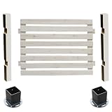 ボーダーフェンス　スプレッド（基本セット/平地用） ホワイト SFBF1000F-HB-WHT(SST)