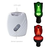 beinhomeトイレセンサーLEDライト赤外線Toilet Seatセキュリティライトfor Toilet