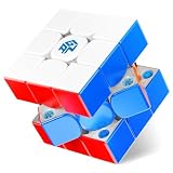 GAN356 M E UV 3x3 マグネット 速解きキューブ ステッカーレス 48個マグネット GES Pro+ 12段階張力調整パズル 子供・キッズ・大人向けおもちゃ (Gan 356M アップグレードバージョン)