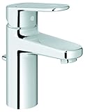 グローエ(GROHE) EUROPLUS ユーロプラス シングルレバー洗面混合栓 (引棒付) Sサイズ 33252002 (グローエジャパン公式・ 日本規格適合品)