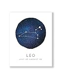 Leo Zodiac Constellation壁アート印刷、子供の部屋装飾、壁アート子供、西洋占星術、保育園壁アート、パーソナライズされたギフト、ホロスコープ装飾、ボーホー保育園、Constella
