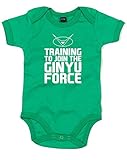 (ギニュー特戦隊に入る為にトレーニング) Training To Join The Ginyu Force, プリント　ベビースーツ - グリーン/白 12-18 ヶ月