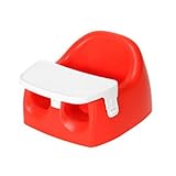 カリブ ソフトチェアー トレイ付　レッド