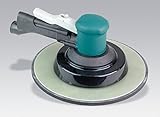 Dynabrade 58040 11" (279mm) Dia. Two-Hand Gear-Driven Sander, Non-Vacuum, .45 hp, 900 rpm, Rear Exha