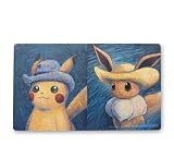 ポケモンセンター:ポケモンセンター × ゴッホ美術館:ヴィンセントの自画像にインスパイアされたピカチュウ&イーブイ プレイマット
