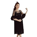 Jocolate(ジョコレート) マタニティ 授乳服 ワンピース 半袖 春 夏 チュール 花柄 妊婦服 産前 産後 フォーマル おしゃれ