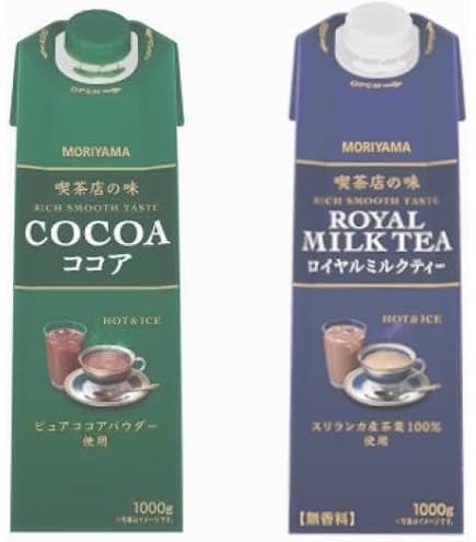 Amazon.co.jp: 【2種アソート】守山 乳業 喫茶店 の味 ココア