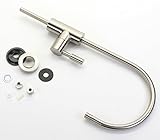 Hydronix LF-EC25-BN モダンセラミックRO 逆浸透またはフィルターウォーター蛇口 つや消しニッケル