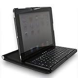 Apple iPad2 new iPad iPad3 専用 360度画面が回転する優れたスタンドケース!ワイヤレスキーボード付 USBチャージャー付属品 黒 Apple iPad2 new iPad iPad3 専用 360度画面が回転する優れたスタンドケース!ワイヤレスキーボード付 USBチャージャー付属品 黒