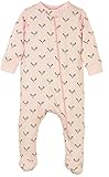 フェザー赤ちゃん女の子服長袖ピマコットンジッパーSleep ' n Play Footieロンパース