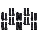 B Baosity ケーブルグランド　10個　IP67 防水　ジョイント　3ピン　ワイヤーコネクタ　　