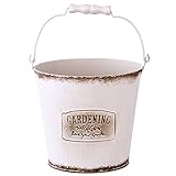 不二貿易 コルテ バケツ L 直径16cm ホワイト 31843