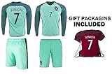 ポルトガルjerzehero Ronaldo # 7 & # x2713 ; Kidsユースサッカーギフトセットサッカージャージー& # x2713 ; Shorts & # x2713 ; Jers
