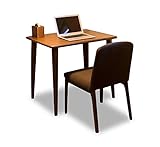 ヒダカグ(Hidakagu) ダイニングセット ブラウン 天板W80xD60cm W80+4本脚、No.12 ステルス 80 ブラウン セット