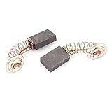 XDiscount　モーターカーボンブラシ　電動ドリル　スペアパーツ　15.5mmx10.7mmx5mm　1対入り