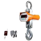 CGOLDENWALL 1000ｋｇデジタルクレーンスケール 吊りはかり 高精度電子 安定性強化 スチール製 取引、港貨物の計量用