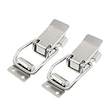 Saim 3.1-inchステンレススチール引き出しツールボックストグルラッチキャッチ2個